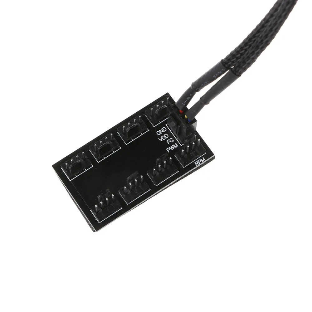От 1 до 8 4 контактный молекс TX4 PWM Процессор охлаждения разветвитель вентилятора