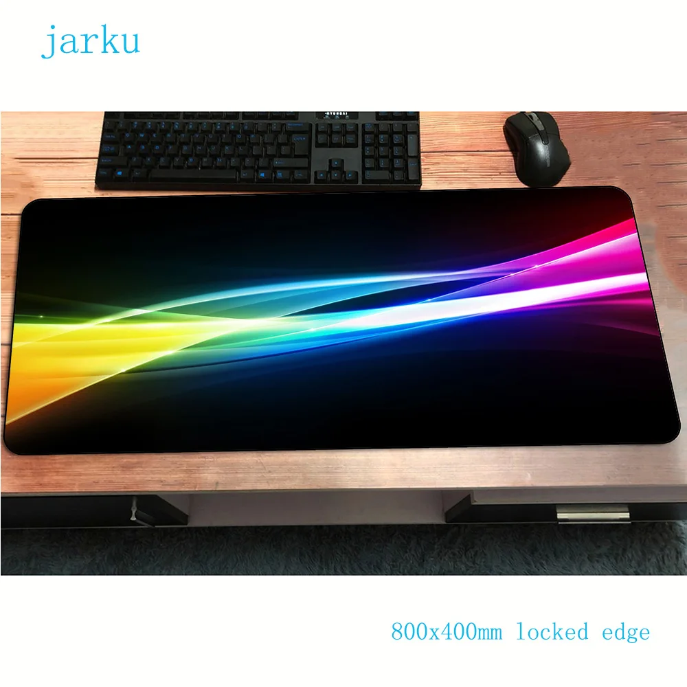 Rgb коврик для мыши 800x400x2 мм игровой в стиле аниме модный офисный Настольный