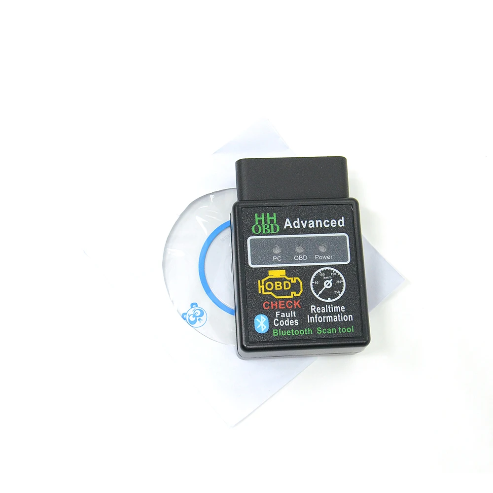 Мини Автомобильный диагностический сканер ELM327 V2.1 Bluetooth HH OBD Расширенный OBDII OBD2 ELM