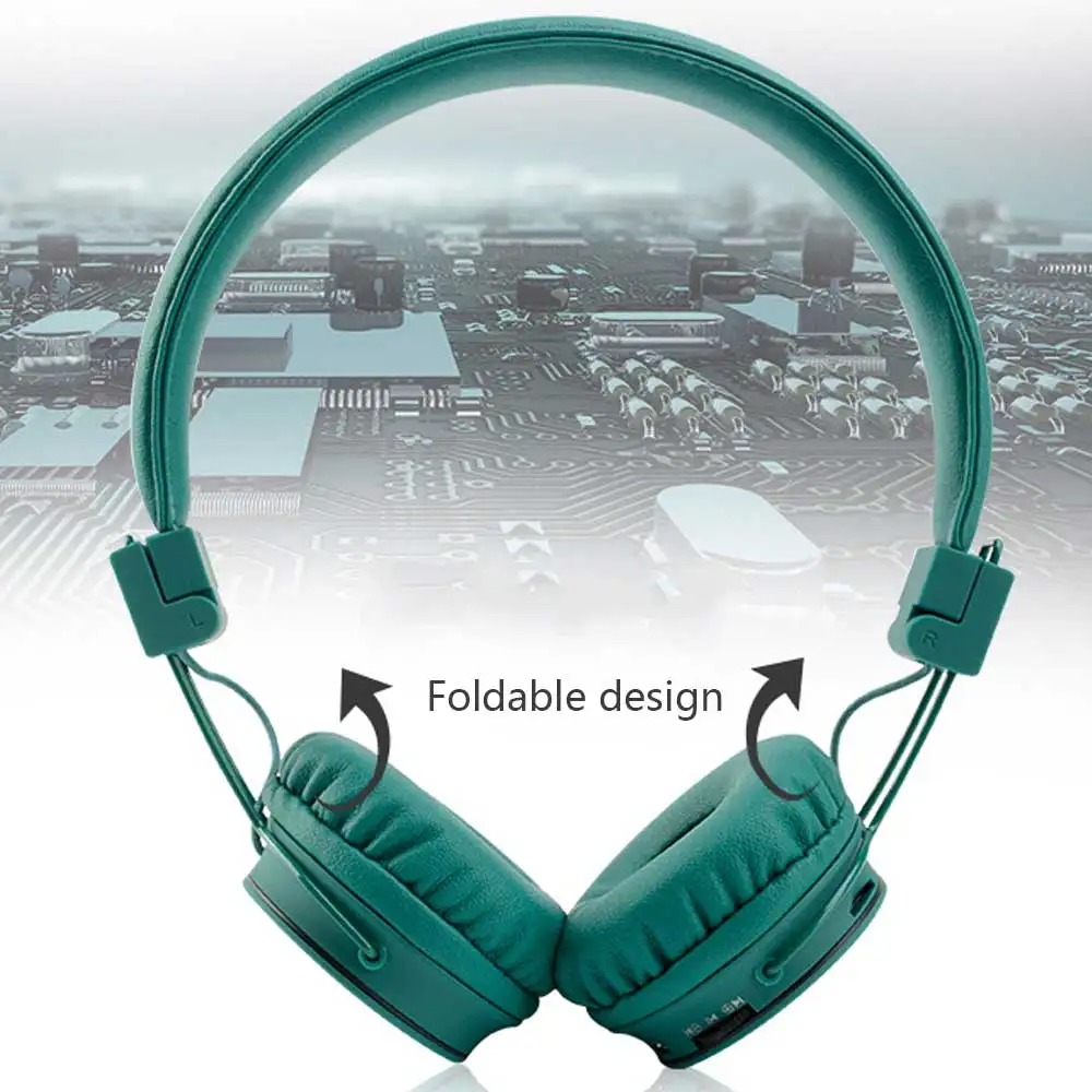 Складной FR-7S Беспроводной Bluetooth наушники на ухе Игровые Портативные Hi-Fi плееры
