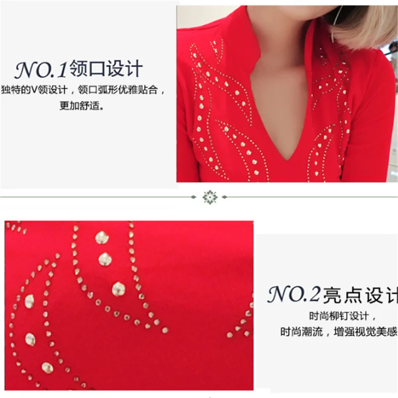 Женские футболки со стразами в стиле панк рок Осенние Топы женские с