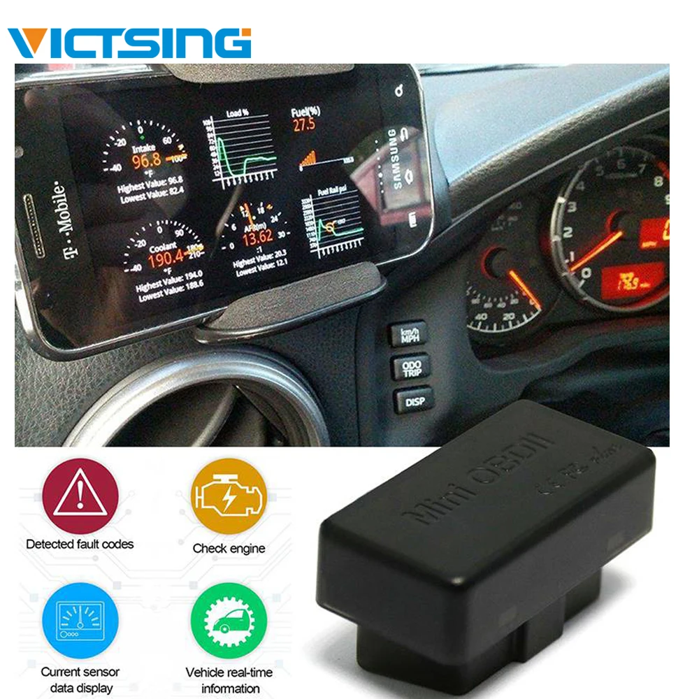 Сканер диагностический VicTsing OBD2 ELM327 Bluetooth|Диагностические сканеры для автомобиля|