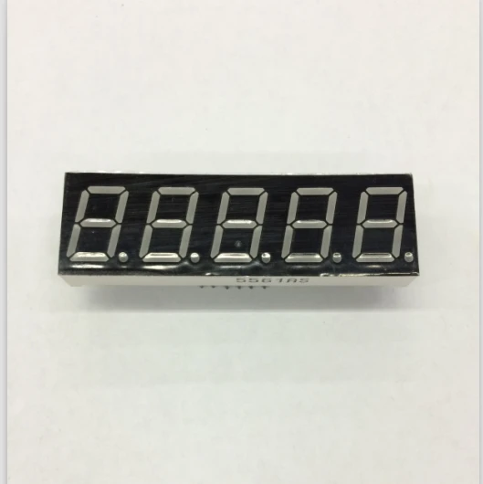 100PCS Common cathode/Common anode 0.56 inch digital tube 5 bits led display 0.56inches Red | Электронные компоненты и