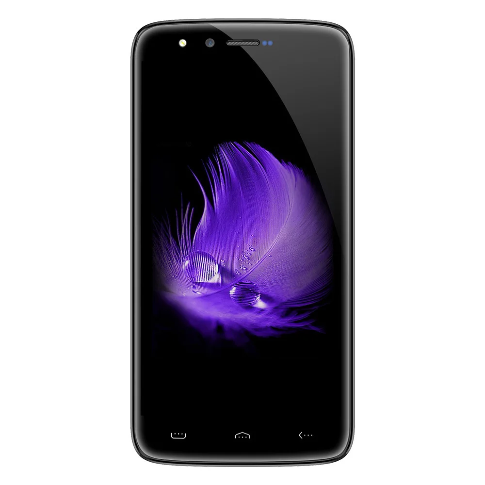 Оригинальный Doogee HOMTOM HT50 отпечатков пальцев Смартфон MT6737 4 ядра android 7.0 3 ГБ