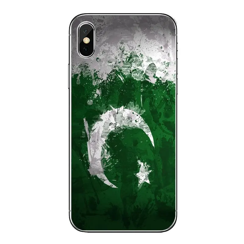 Прозрачный чехол из ТПУ для Huawei P20 Lite Nova 2i 3i 3 GR3 Y6 Pro Y7 Y8 Y9 Prime 2018 2019 флаг Пакистана