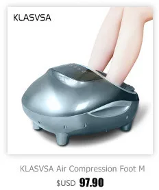Klasvsa электрическое отопление Шиацу ног массажер для ног отличный результат Гуа Ша рефлекторный массаж устройства миостимулятор домашнего отдыха