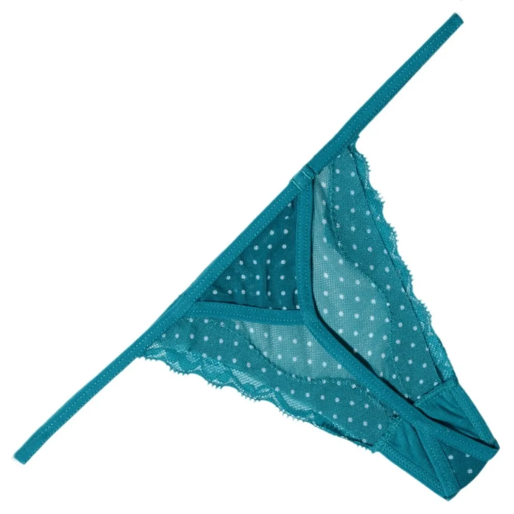 Женские полупрозрачные трусики стринги соблазнительные кружевные трусы с