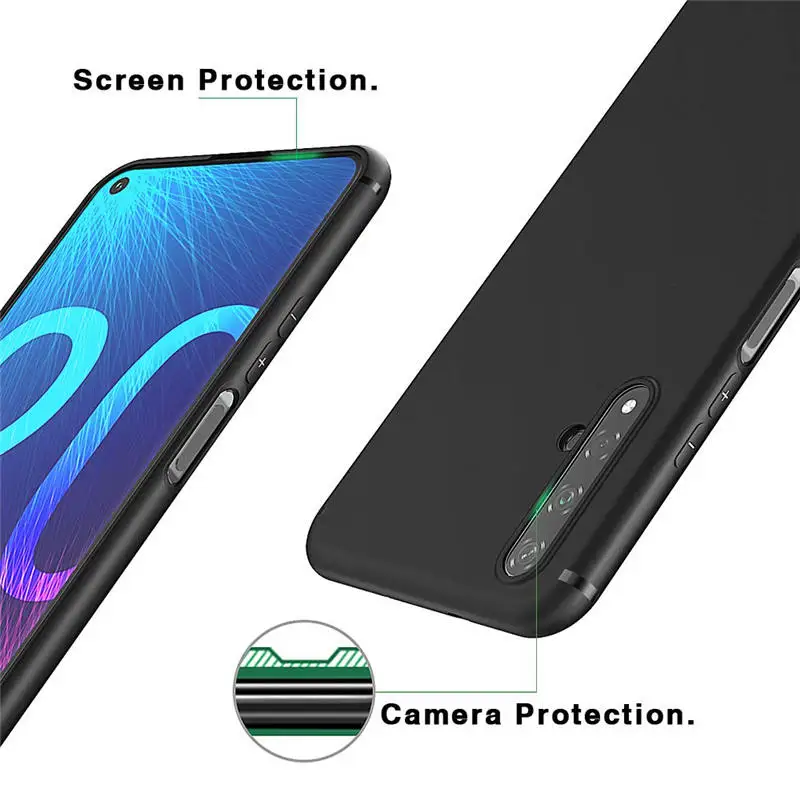Чехол Honor 20 чехол мягкая задняя крышка из ТПУ для телефона Huawei Pro Lite Honor20 YAL-L21