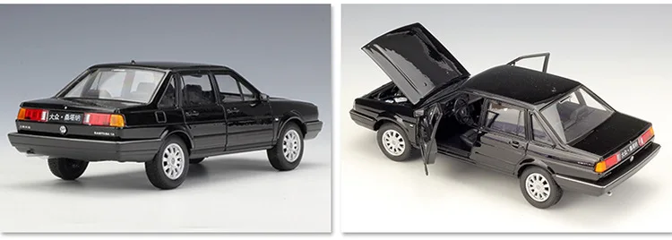 WELLY 1:24 Масштаб литья под давлением модель автомобиля Volkswagen SANTANA Ретро Классический Металлический Игрушечный Автомобиль из сплава для детей Коллекция игрушек для подарка
