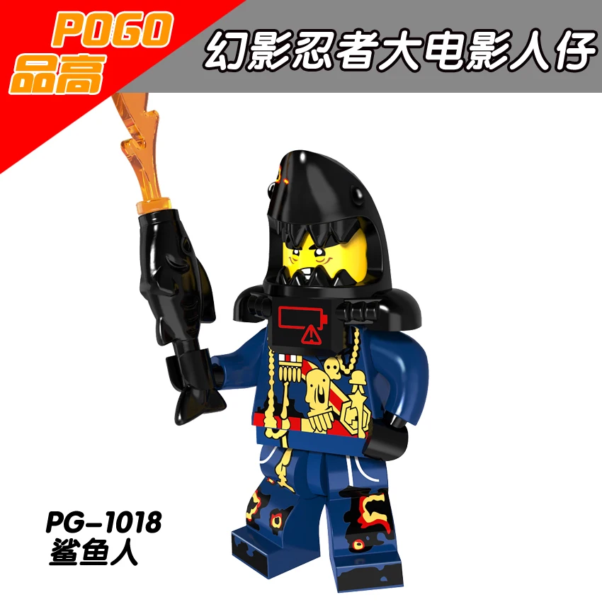 PG8070 Одиночная продажа супер героев строительные блоки Sharkman гамма-френди девушка