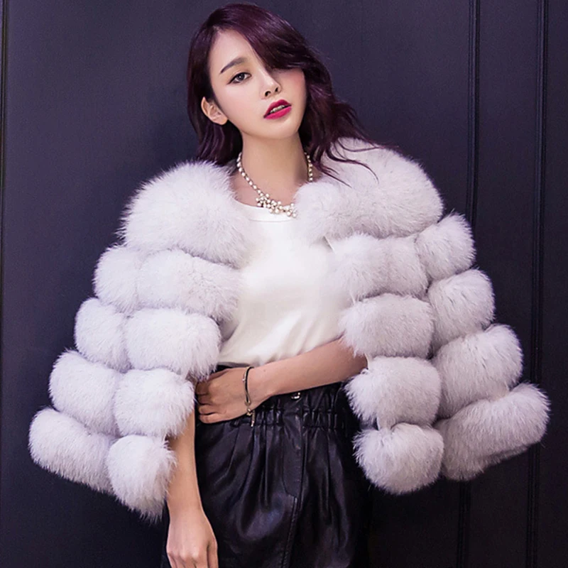 Женская зимняя куртка из искусственного меха с рукавом 2021|fur coat|fur coat fashionwomen fur |
