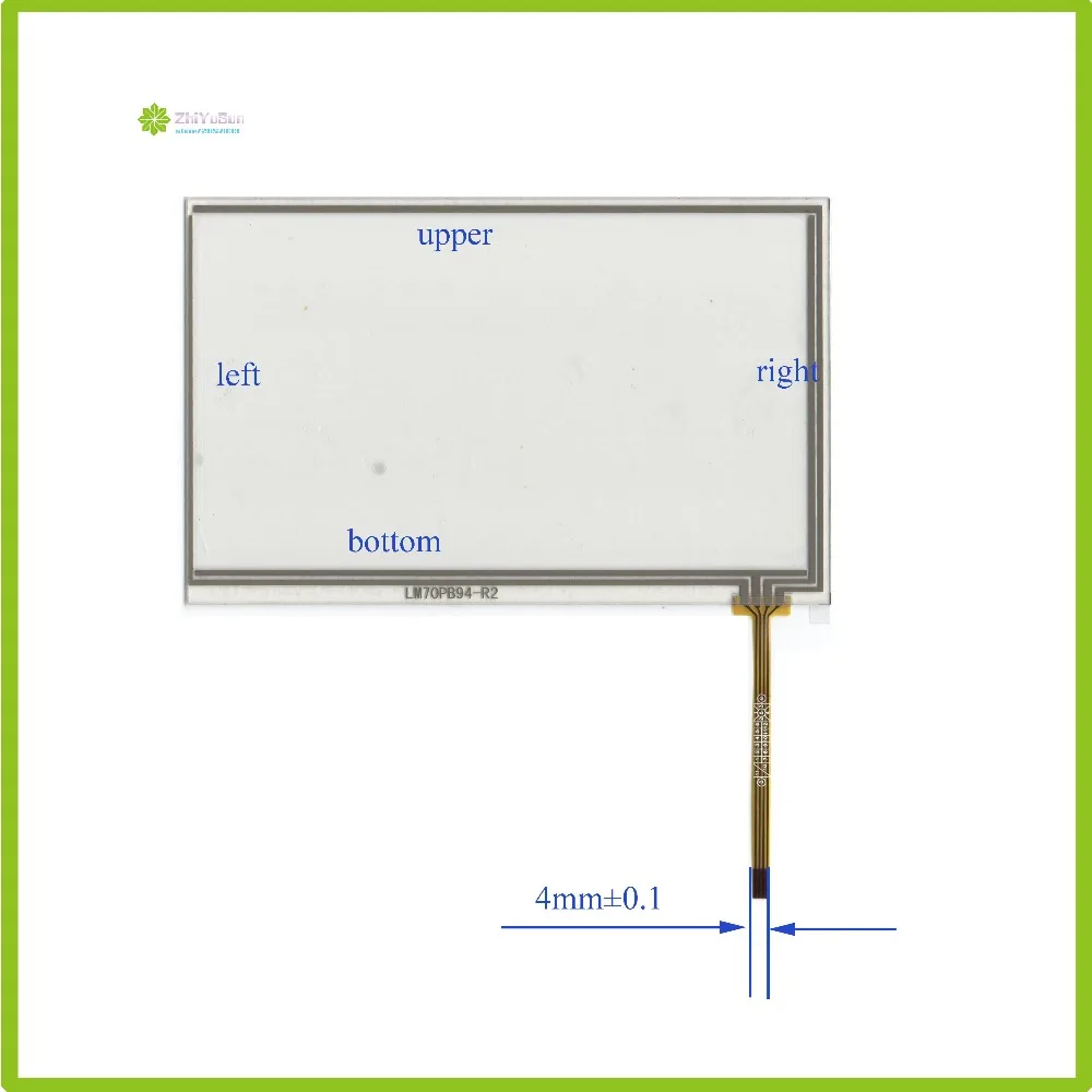 Сенсорный экран ZhiYuSun LM70PB94 164 мм * 103 новая 7 дюймовая 4 полосная Сенсорная панель