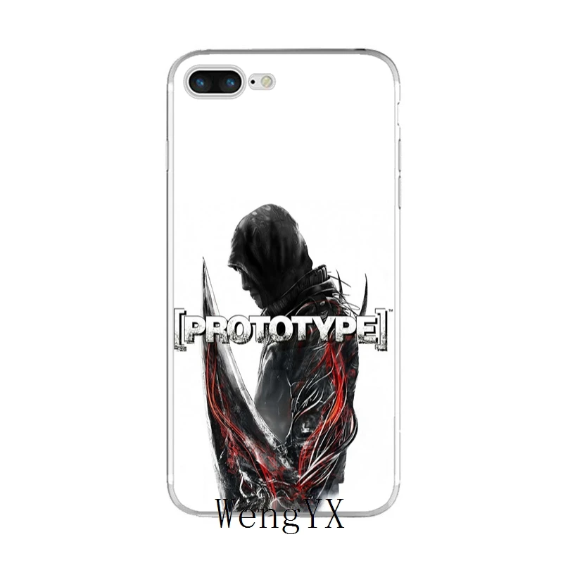 Игры прототип Алекс Мерсер Тонкий Силиконовый ТПУ мягкий чехол для iPhone X, 8, 8 plus, 7, 7 plus, 6 6s плюс 5 5S 5c SE 4 4S