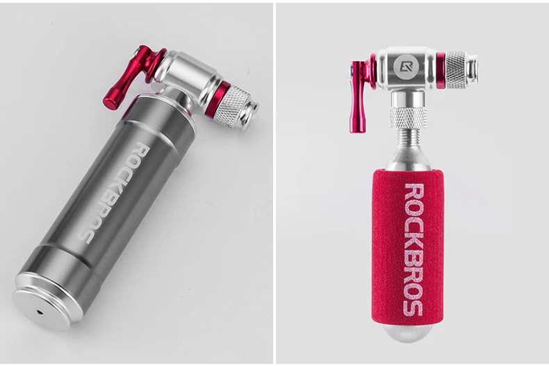 ROCKBROS велосипедный мини-насос СО2 надувной изолированный рукав воздушный велосипедный насос велосипедный шар насос велосипедные аксессуары