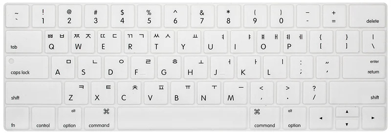 Корейский чехол для клавиатуры Macbook Pro 13 Touch Bar A1706 3 A1989 15 4 Touchbar A1707 A1990 Корейская