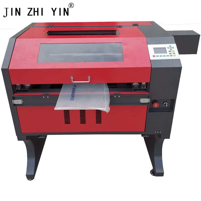JINZHIYIN новый тип лазерный гравировальный станок TS4060 гравер 100 Вт Лазерный резак с