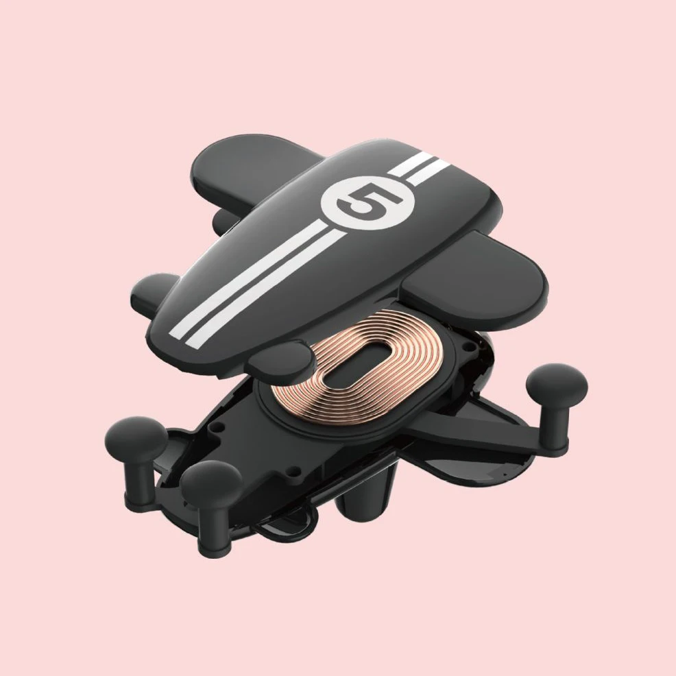 Автомобильный держатель для телефона на самолет с функцией быстрой беспроводной