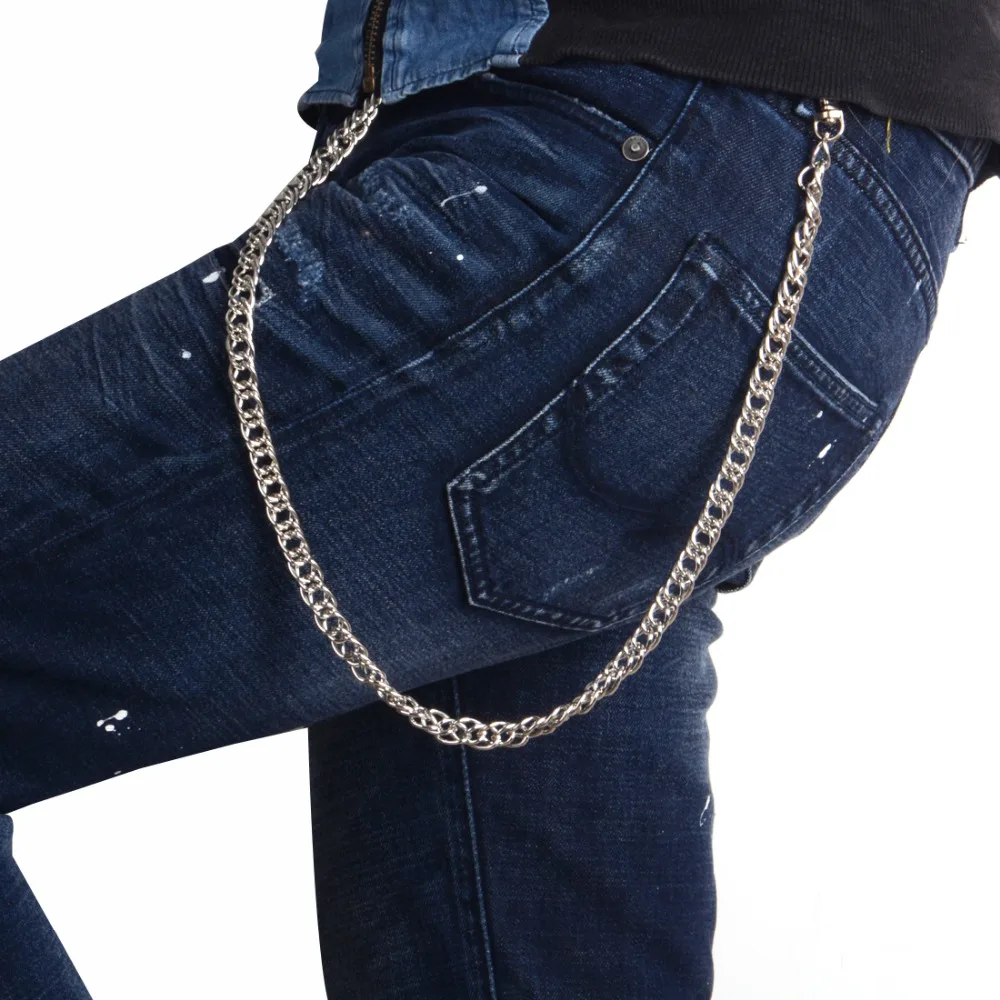 2 вида цветов размера унисекс мужские аксессуары хип-хоп рок брюки брелок цепи