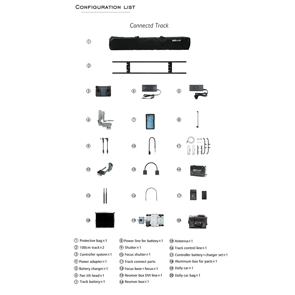 ASXMOV G4 APP Соединительный видео стабилизатор с несколькими рамками для ключей