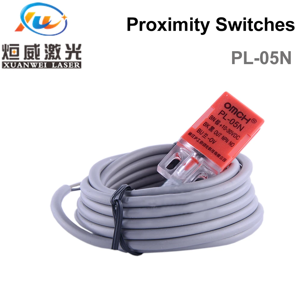 Inductive Proximity Sensor Switches PL-05N 5mm NPN out DC10-30V Normal Open NEW for Laser Cutting Machine | Инструменты