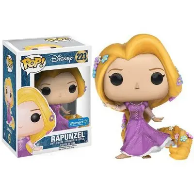 Funko pop Ариэль Рапунцель Золушка Тиана Фигурки ПВХ Модель Коллекция подарок