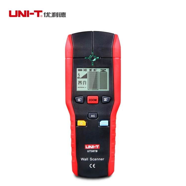 UNI-T UT387B настенный сканер Многофункциональный ручной настенный детектор металл дерево кабель переменного тока Finder сканер настенный диагностический инструмент