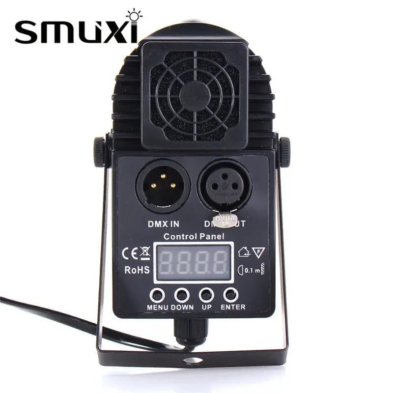 Smuxi 30 Вт AC110-240V DMX RGBW светодиодный светильник Точечный светильник луч Точечный светильник 6CH Профессиональный диско КТВ DJ светильник ing Effect