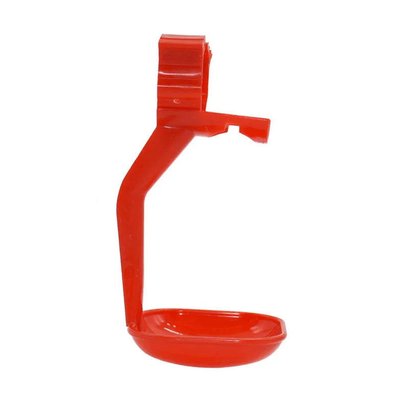 

50 pcs25mm Plastic Poultry Chicken Duck Hanging Cup Drinking Fountains Birds Water Bowl Nipple Drinker Feeder Watering Supplies