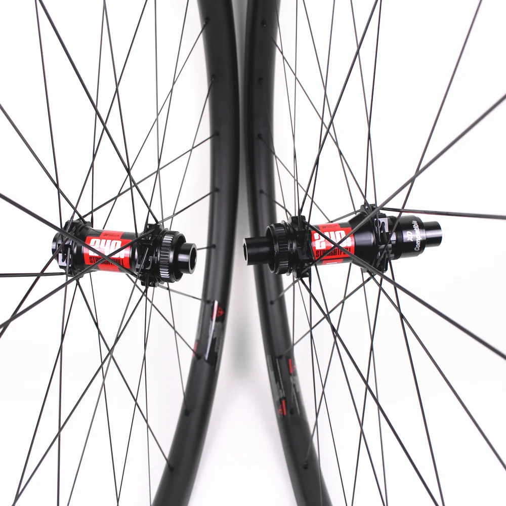 Winowsports MTB 29er carbon wheels DT240S high end XC wheel mtb 29 inches cross country wheelset Sram cassette 15*100/12*142mm