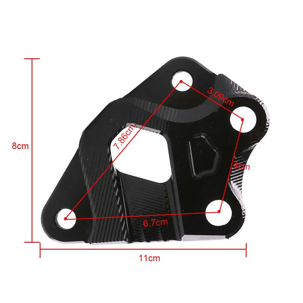 SMOK Мотоцикл CNC алюминиевый сплав суппорт адаптер для 267 мм дискового тормоза