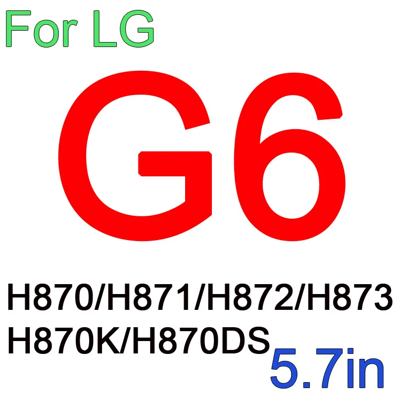 K20 Plus полное покрытие экрана стеклянная пленка для LG Q6 G6 Q6a Stylo 3 K8 K4 Q6a K10 защита экрана 9H чехол из закаленного стекла - Цвет: G6