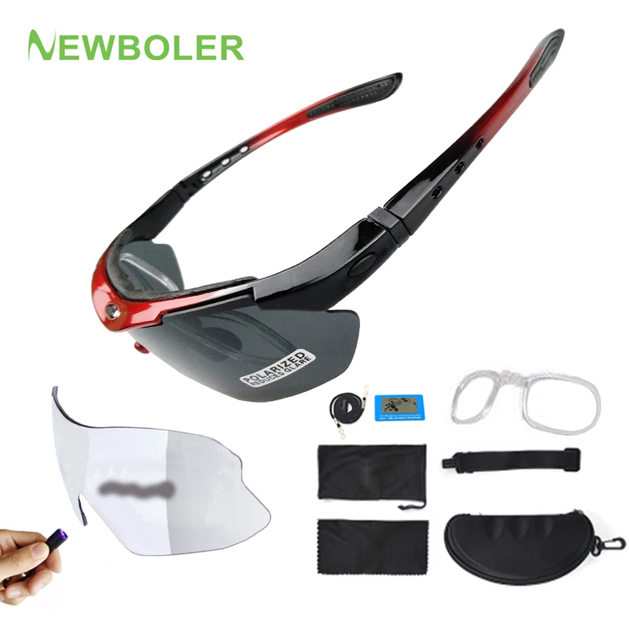 NEWBOLER фотохромные поляризованные линзы велосипедные солнцезащитные очки уличные