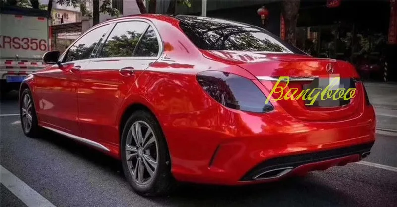 2019 новый продукт 1 52x18 м Высокое качество ультра красная Глянцевая кристальная