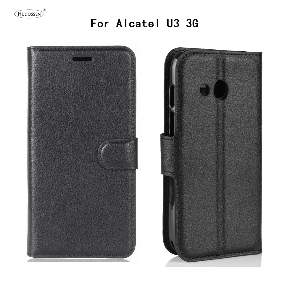 HUDOSSEN для Alcatel U3 3G чехол Роскошный кошелек Обложка на заднюю панель из