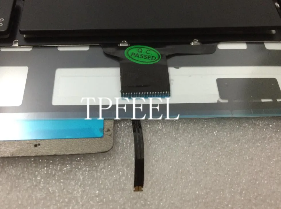TPFEEL новая клавиатура с британской раскладкой подсветкой для Macbook Pro A1278
