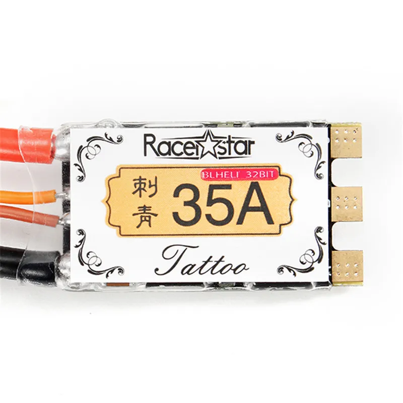 Racerstar BR2306S 2400KV Brushless Motor + TATTO 35A ST BLheli_32Bit Dshot1200 ESC 5040 4 Blade Prop Propeller For Racing Toys | Игрушки и