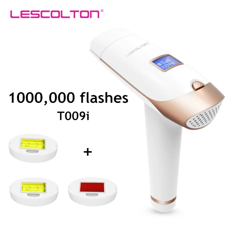 Lescolton постоянного лазерная эпиляция машина 1000000 IPL лазерный эпилятор для лица депилятор для удаления волос Для женщин человек для подмышек, для ног бикини - Цвет: 1000000times