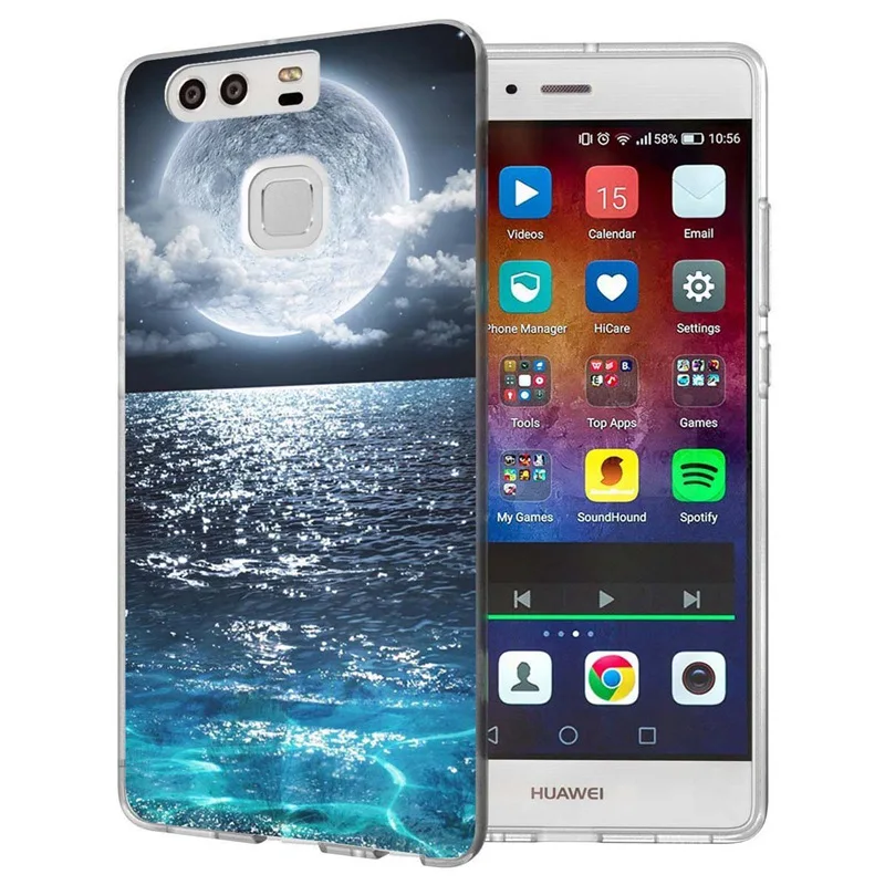 Для Huawei P9lite/P8 Lite 2016 2017 Y5 II 2 Y5ii/Y6 Compact/Honor 5A LYO-L21 Мягкий ТПУ силиконовый прозрачный