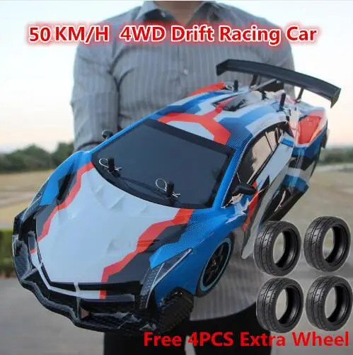 

Новый RC Автомобиль 2,4G 1:10 4WD дрейф гоночный автомобиль высокой Скорость машина чемпиона дистанционного Управление модель автомобиля Электр...