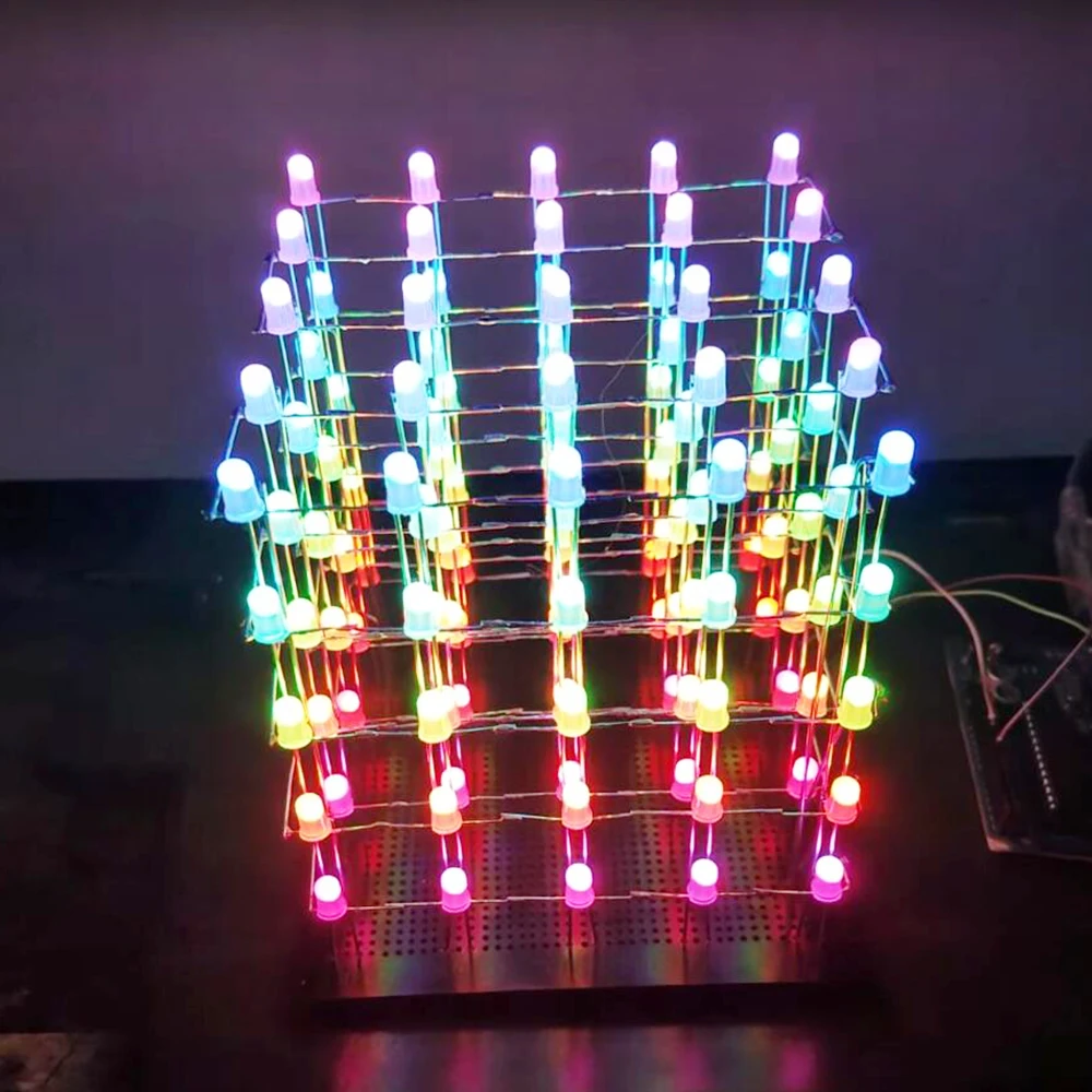 10 шт. 1000 чипсет DC5V WS2811 PL9823 APA106 внутри круглой шапки F5 5 мм F8 8 RGB светодиодный