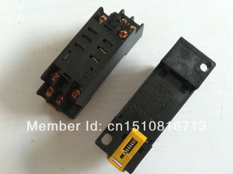

10PCS PTF08A Mini Relay Socket Base For LY2NJ Power Relay