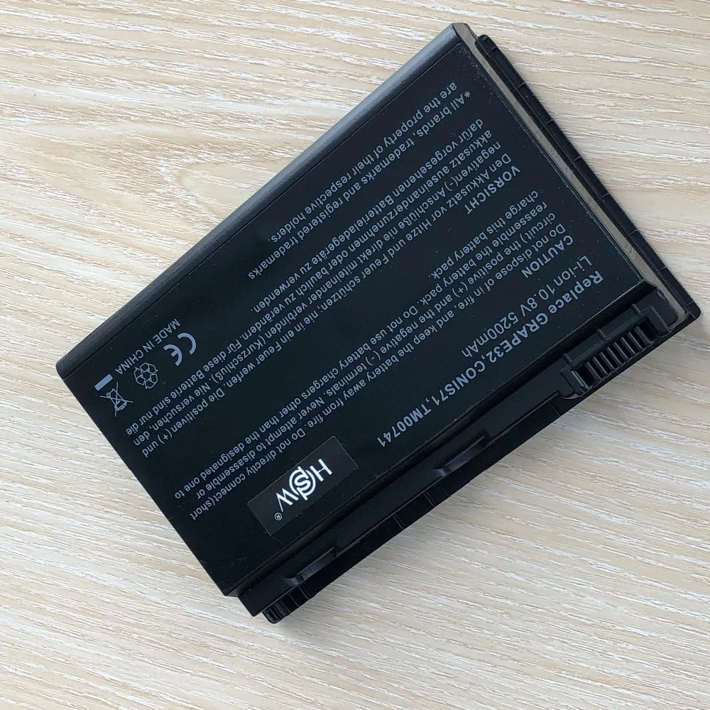 HSW ноутбук Батарея для acer GRAPE31 GRAPE32 GRPAE34 TM5720 TM7520 TM7720 TM00741 TM00751 Extensa 5220 5620Z 5620G 5630G