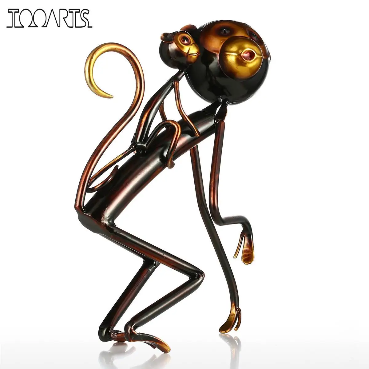 Детская металлическая фигурка Tooarts абстрактный дизайн подарок для дома | Дом и