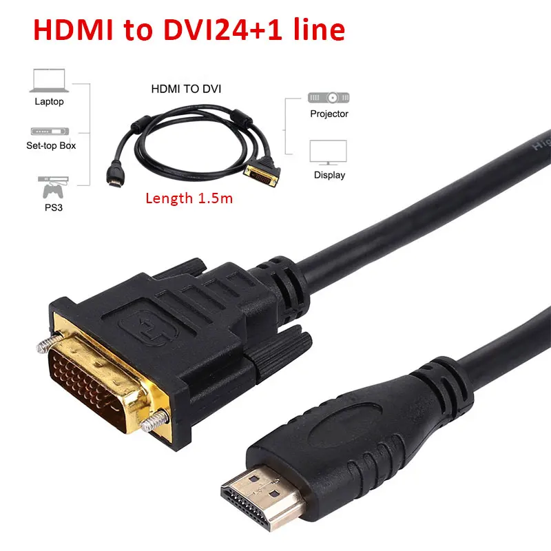 Высокий преобразователь скорости ЖК экран Плетеный HDMI кабель телеприставка