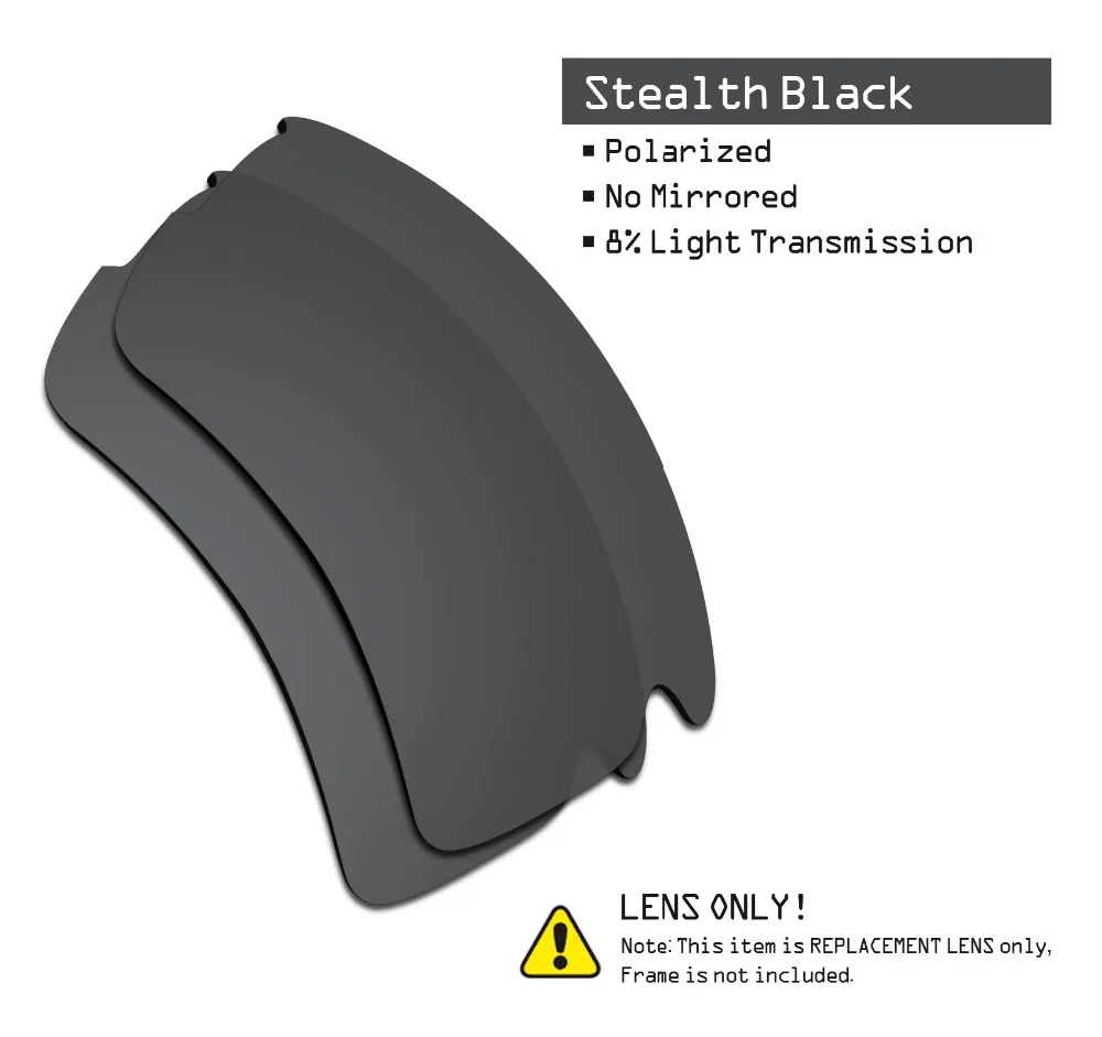 5 пар поляризованных солнцезащитных очков SmartVLT Сменные линзы для Oakley Flak 2 0 XL видов