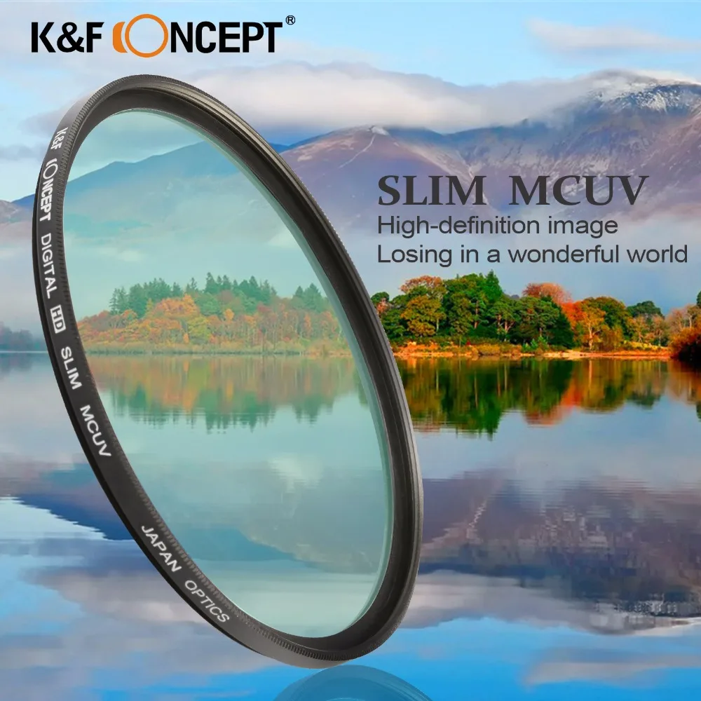 Тонкий УФ фильтр K & F Concept 86 мм MC многослойный для объектива Sigma 150 500 f/5 6 3 с