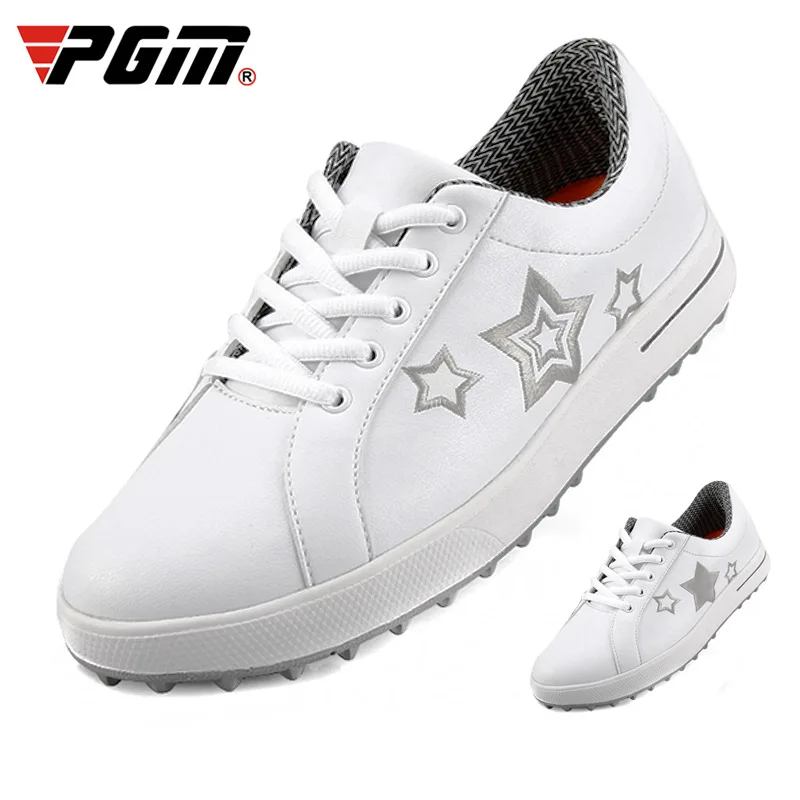 

Pgm Women Star Print Golf Shoes Breathable Non-Slip Golf Sneakers Lightweight Comfortable Golf Footwear D0770
