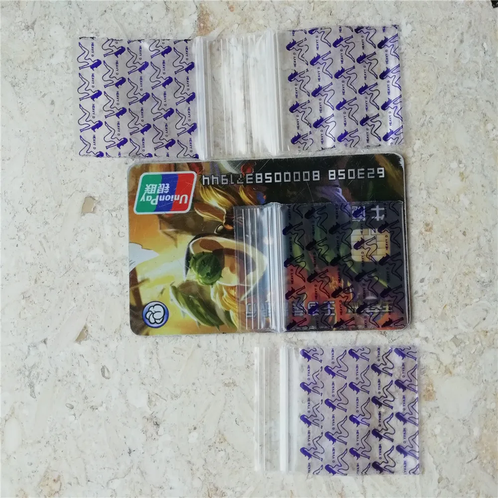 Jewlery Ziplock Сумки 2 упаковки 1," x 1,5" произвольный дизайн принты откатные части пластиковые пакеты микс 38x38 мм