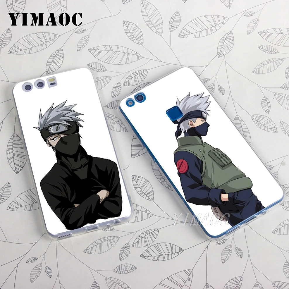 YIMAOC Kakashi HATAKE Naruto Soft Case for Huawei Honor 10 9 8X 8C 8 7C 7X 7A Pro 6A Lite Note Nova 3i 2i Y6 Y7 Y9 Prime 2018 |