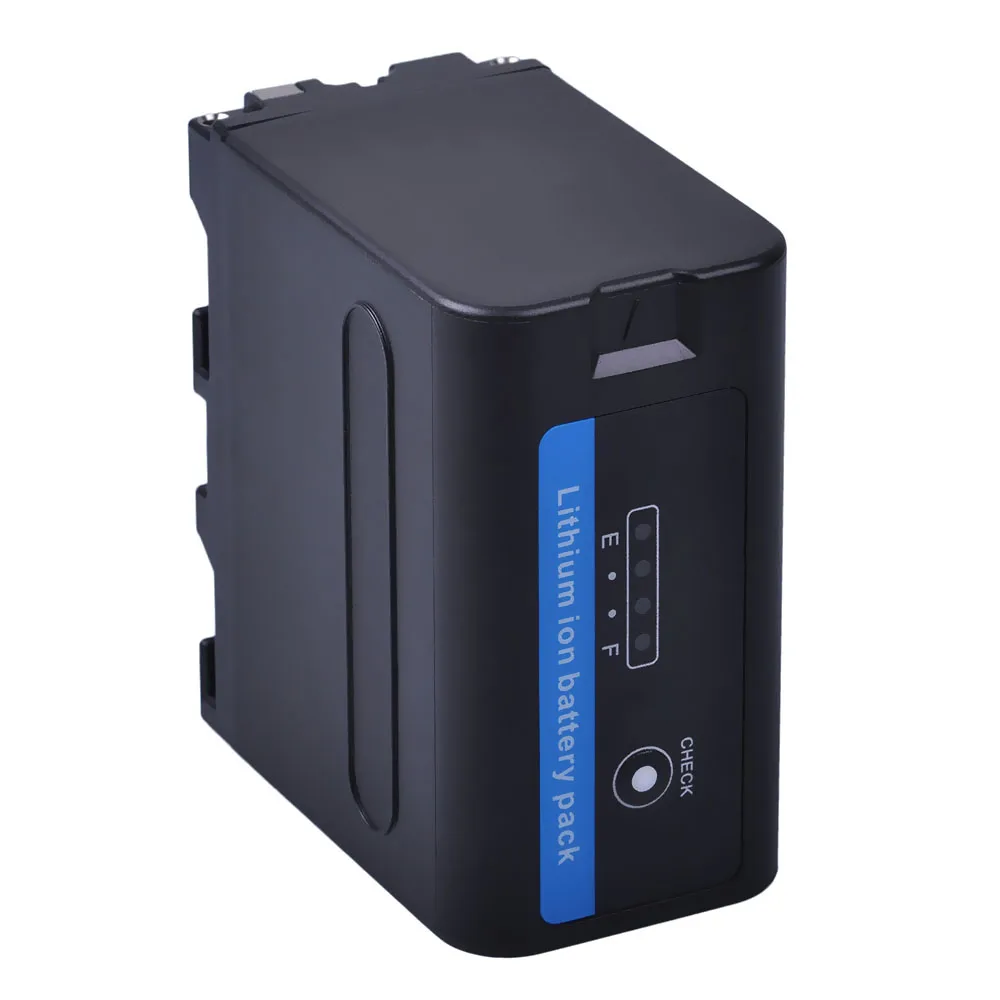 Аккумулятор с светодиодным индикатором питания для SONY F960 F550 F570 F750 F770 MC1500C 190P 198P F950